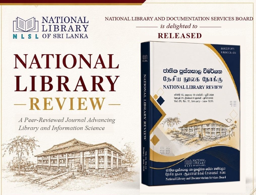 National Library Review (NLR), Vol. 05, No. 01 (January–June 2026)
